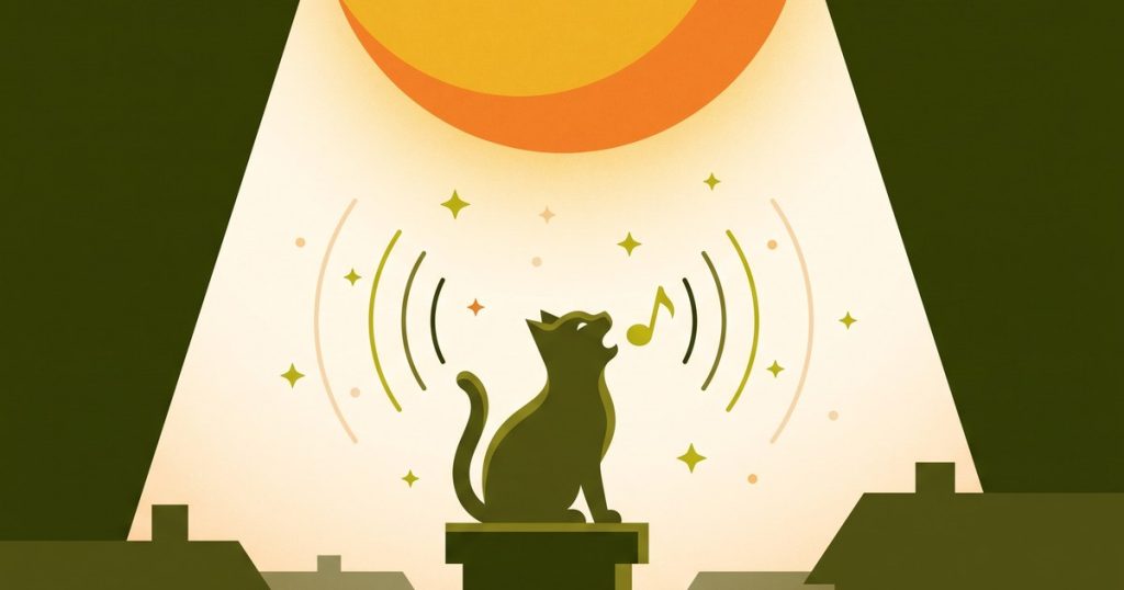 Por que os gatos gritam de madrugada no cio — a explicação é mais estranha do que parece
