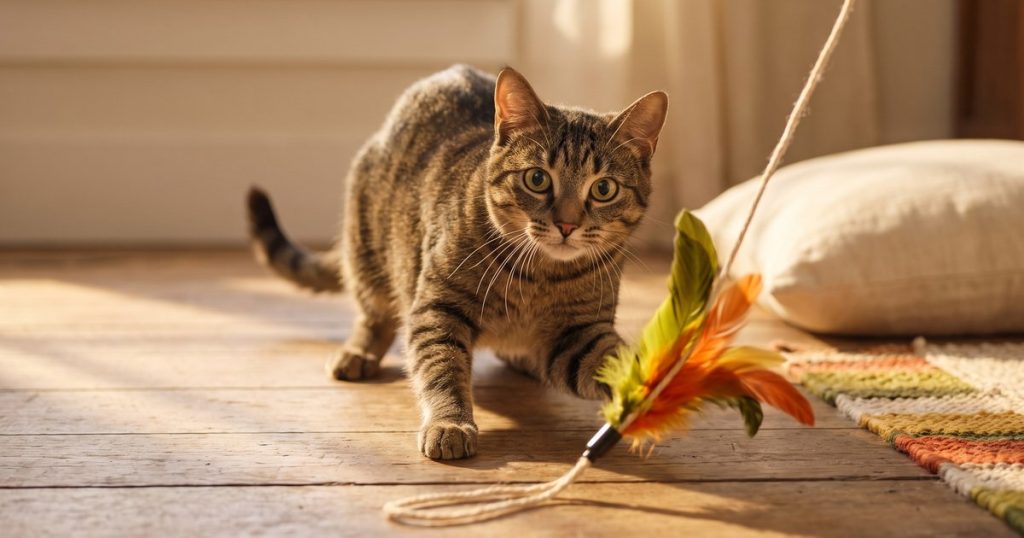 Brincar com gato tem técnica — e a maioria das pessoas faz errado
