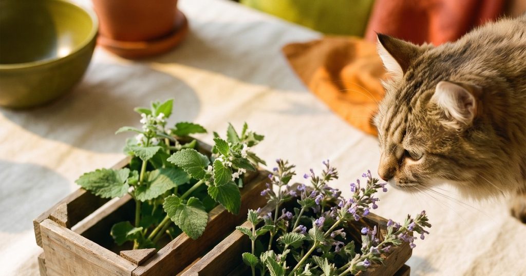 Catnip ou catmint? A confusão que faz o atacadista comprar a planta errada